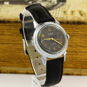 Rodina 1 MChZ 1950s USSR vintage automatic men's watch - collectible Soviet-era mechanical timepiece