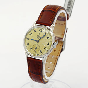 Rare GUB Glashutte cal. 28 Q1 vintage 1950s mechanical Men's watch A Lange Söhne